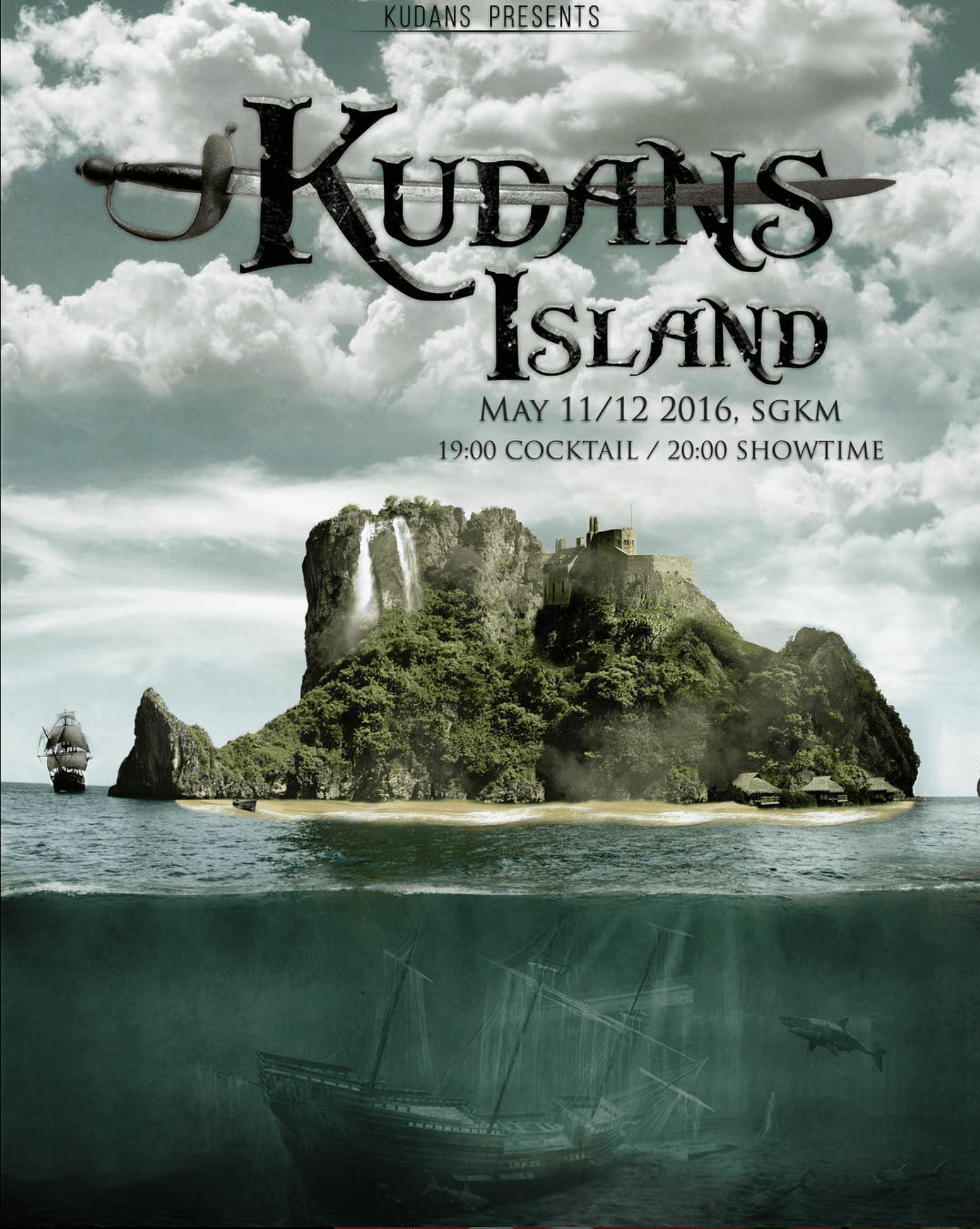 KUDANS Island Festival Poster